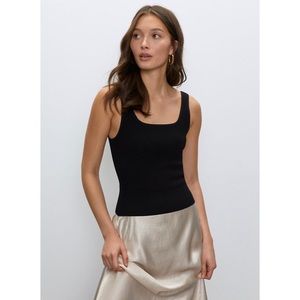 NWT Aritzia Babaton Sculpt Knit Long Tank | XS